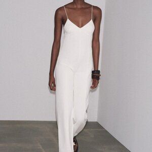 Zara Interlock Long Jumpsuit